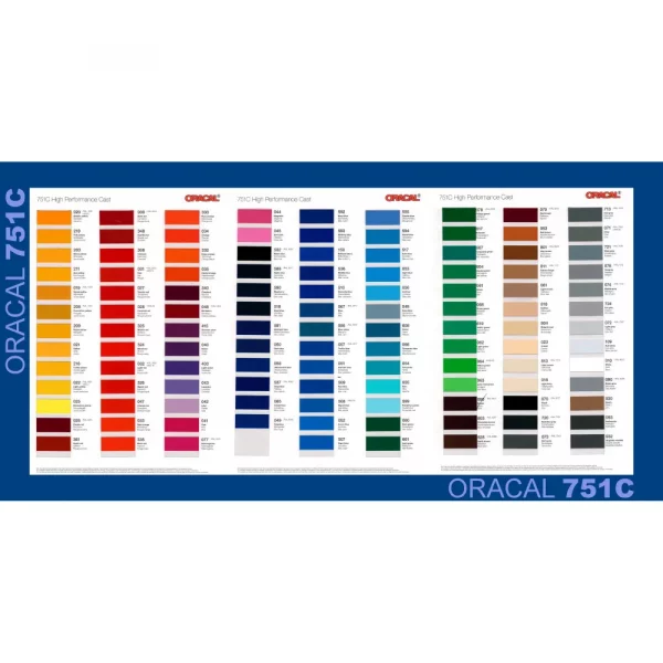 Orafol ORACAL® 751 High Performance Cal glanz green – Bild 2